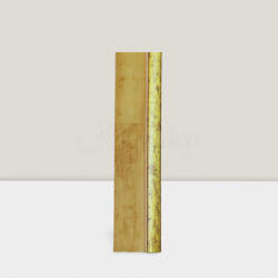 Keretshop 3, 9 cm Sávozott halvány barnás-bézs antikolt arany csíkkal EGYEDI MÉRETBEN CS39 (KS475168)