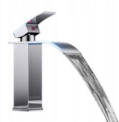 Rozsdamentes Acél Vízesés Típusú Fürdőszobai Mosdó Csaptelep (6917866345470)