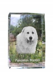 Art-Dog Pireneusi masztiff kutya kép kristályban, emléktárgy, trófea, köszönetnyilvánítás (5055882467415)