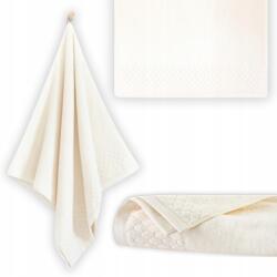 Zwoltex Törölköző Zwoltex 70x140 Carlo Pamut 500g Krémszínű (ZWOLTEX Produkt POLSKI)