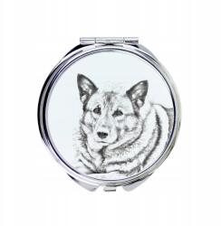  Elkhund kompakt zsebtükör kutyával, fényképpel (5055882482227)