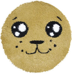 Fantasy Covor Fantasy Foca, Galben, 67x67 cm, Rotund, 2550 gr mp (2211698821725) Covor