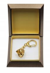 Art-Dog Rottweiler aranyozott kutya kulcstartó díszdobozban, kulcstartó (5906111205868)