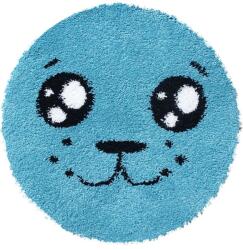 Fantasy Covor Fantasy Foca, Turcoaz, 67x67 cm, Rotund, 2550 gr mp (2211698821756) Covor