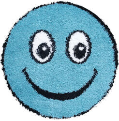 Fantasy Covor Fantasy Smile, Turcoaz, 67x67 cm, Rotund, 2550 gr mp (2211698821695) Covor