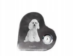  Uszkár kristály szív alakú óra az Ön fényképével (5055882450837)