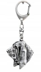 Art-Dog Basset Hound kutya kulcstartó, kulcstartó karabinerrel (5906111201631)