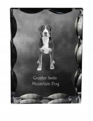 Art-Dog Nagy svájci pásztorkutya kutya fotó díszes kristályban, ajándéktárgy (5055882448483)