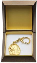 Art-Dog Lhasa Apso aranyozott kutya kulcstartó díszdobozban, kulcstartó (5906111205752)