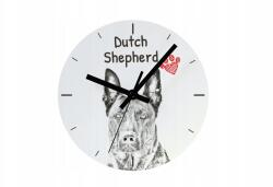  Holland juhászkutya lógó és álló kutya óra személyre szabható fénykép (5060381107137)