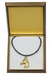 Art-Dog Tisztavérű arab ló aranyozott ló nyaklánc díszdobozban (5906111285341)