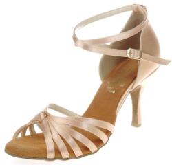 Artis Pantofi de dans pentru femei ARTIS - DL-9 deschis nude 7 cm Flare Mărime: 41