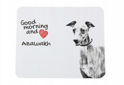 Art-Dog Afrikai agár, Azawakh egérpad kutyával, az Ön fényképével (5055882491007)