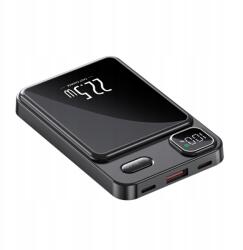 C-Tec powerbank 10000 mAh, MagSafe szett extra gyűrűvel (H9)