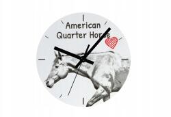 Art-Dog Ló American Quarter lógó és álló ló óra, személyre szabható (5060381104983)
