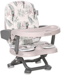 Lorelli Ego Plus székre szerelhető ülésmagasító - Grey Parrots PU Leather - conyshop
