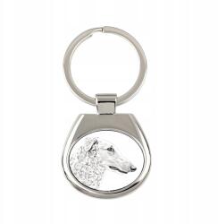 Art-Dog Orosz agár borzoj kutya kulcstartó, fényképes kulcstartó, medál (5055882471559)