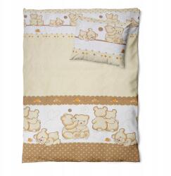 Ankras Gyerek Ágyneműhuzat 120x160 50x70 Mintás 2 részes (P-2 160/120 50/70 PRZYJACIELE BEŻOWY)