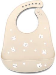 Lorelli szilikon előke - Beige - conyshop