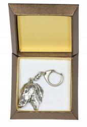 Art-Dog Afrikai agár, Azawakh kutya kulcstartó díszdobozban, medál (5906111208326)