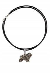 Art-Dog Lengyel alföldi juhászkutya nyaklánc kutyával, apró medál a szíjon (5906111283804)