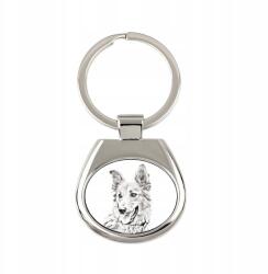 Art-Dog Baszk juhászkutya kulcstartó, fényképes kulcstartó, medál (5055882472679)