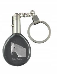 Art-Dog Ló orvvadász kristály kulcstartó ló fényképpel, kulcstartó (5055882432420)