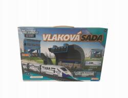 ALLTOYS 244 cm-es vonatkészlet Könnyű mozdony és bővíthető pálya (1370189170)