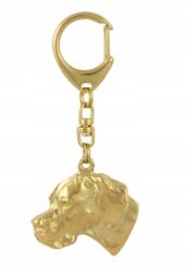 Art-Dog Pointer aranyozott kutya kulcstartó, exkluzív kulcstartó (5906111203659)