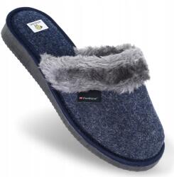 PanSzew Meleg Női Filc Papucs Topánka Lábbelik Otthonra Gyapjú 36-41 PanSzew (Ciepłe Kapcie Damskie Filcowe z Futerkiem 40)