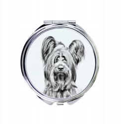 Skye Terrier kompakt zsebtükör kutyával, fényképpel (5055882481817)