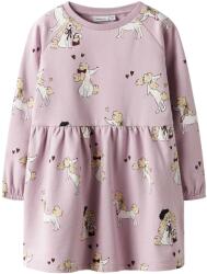NAME IT Рокля nmfrogia ls sweat dress bru