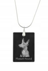 Art-Dog A fáraó kutyája ezüst nyaklánc kristály medállal, kutyával, fényképpel (5055882454293)