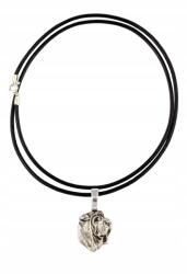 Art-Dog Shar Pei nyaklánc kutyával, apró medál a szíjon (5906111283958)