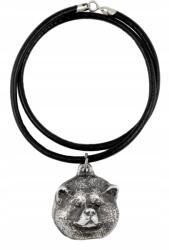 Art-Dog Akita nyaklánc kutyával, medál szíjjal, medál (5906111280568)