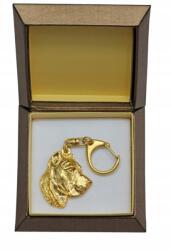 Art-Dog Presa Canario aranyozott kutya kulcstartó díszdobozban, kulcstartó (5906111205547)