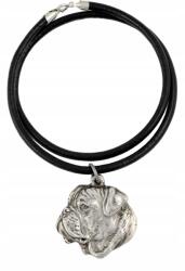 Art-Dog Bullmastiff nyaklánc kutyával, szíjas medál, medál (5906111281473)