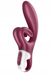Satisfyer Touch Me nyuszi típusú vibrátor piros (4061504036649)