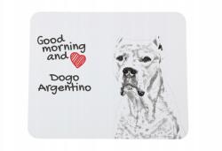 Art-Dog Argentin kutya egérpad kutyával, az Ön fényképével (5055882491175)