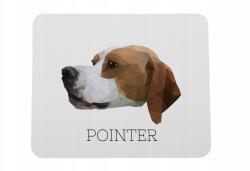 Art-Dog Pointer egérpad geometrikus kutyával (5056739223079)