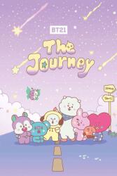 Grupoerik BT21 The Journey Bts poszter 61x91, 5 cm