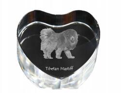 Art-Dog Tibeti masztiff kristály szív, dísz, kutya fénykép ajándéktárgy (5055882445383)