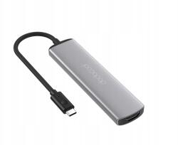 dodocool Hub Usb C Dodocool DC88GY 6IN1 Hd 4K Usb 3.0 Sd/tf (DC88GY)