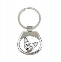 Art-Dog Burmai macska kulcstartó, fényképes kulcstartó, medál (5055882473737)