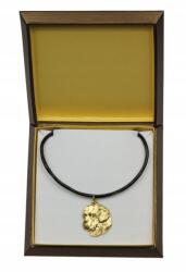 Art-Dog Golden Retriever aranyozott nyaklánc medál kutyával ajándékdobozban (5906111284146)