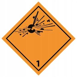 Print&Stick Matrica címkék Adr 1 100x100mm tekercs 500db (36011)