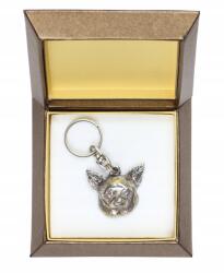 Art-Dog Chihuahua rövidszőrű kutya kulcstartó díszdobozban, kulcstartó (5906111207039)