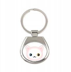 Art-Dog Macska Török angora kulcstartó macska, kulcstartó grafika (5056739255186)