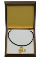 Art-Dog Pointer aranyozott nyaklánc medál kutyával ajándékdobozban (5906111285150)