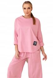 Kesi New punto pulóver nadrág szett sötét púderrózsaszín